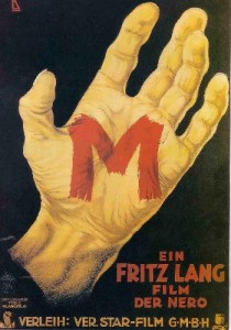 hand, m, film noir, fritz lang